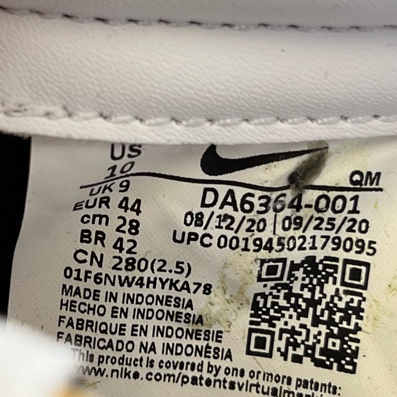 Nike Blazer Low 77 Men’s size 10 - Picture 5 of 5